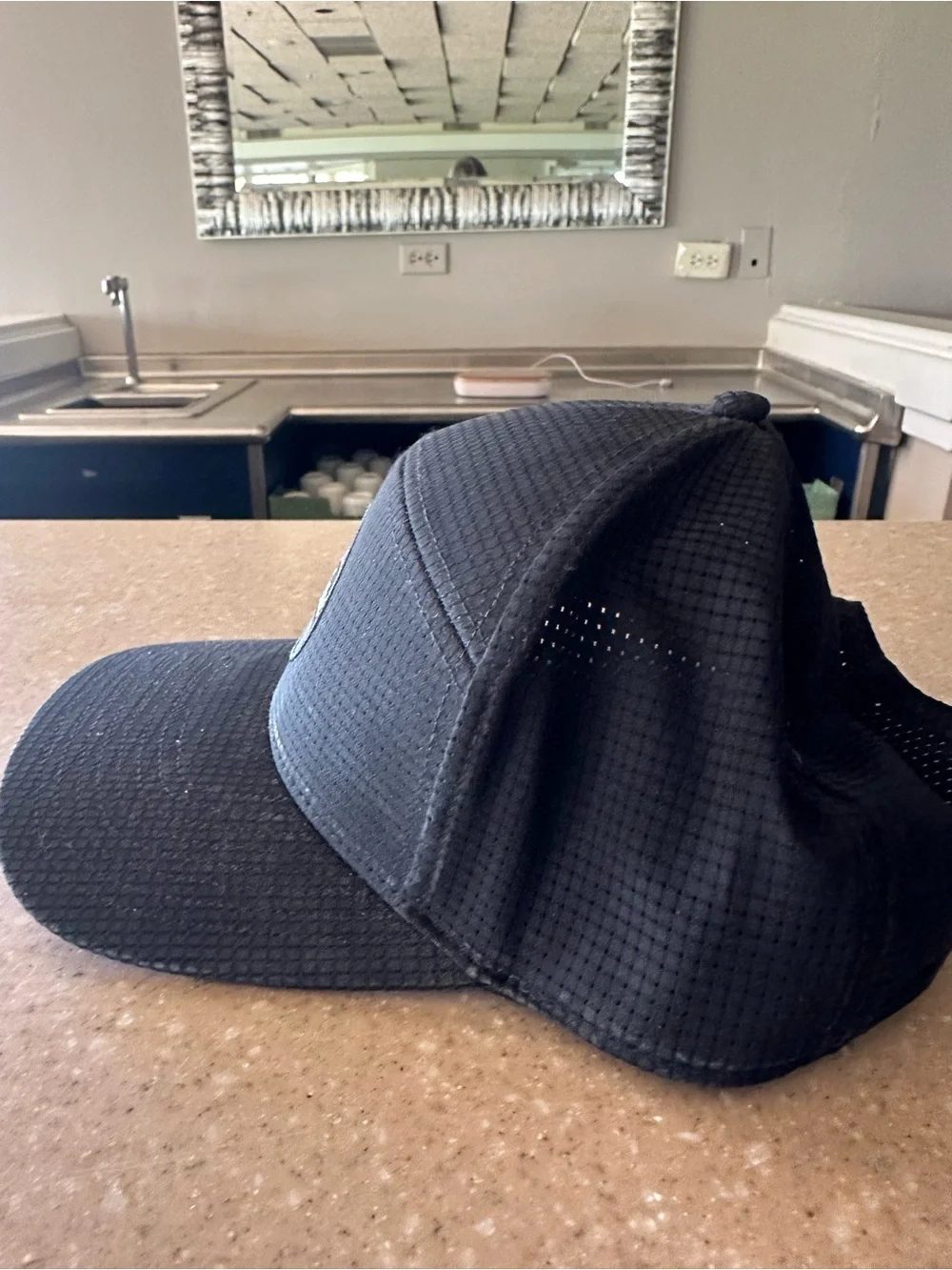 Titleist Black and Gray Patch Golf Cap